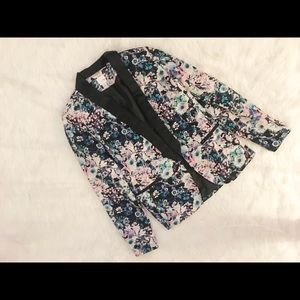 Lauren Conrad Floral Blazer